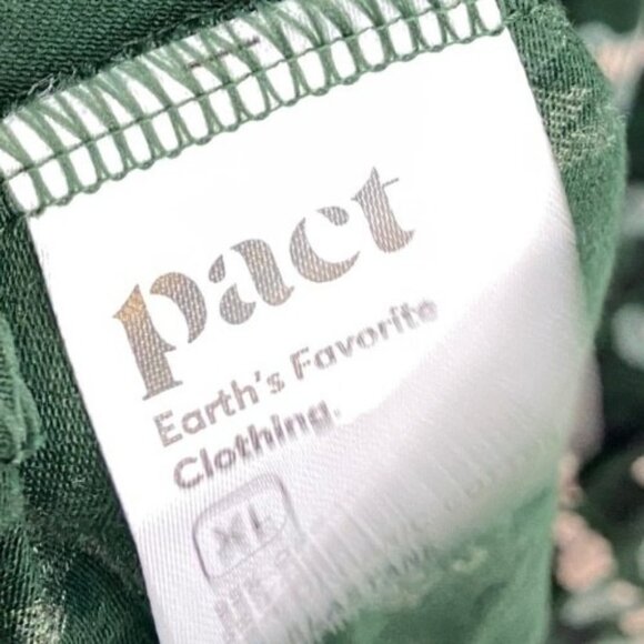 Pact Green Floral Dress - Picture 8 of 8